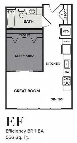 Floor plan EF