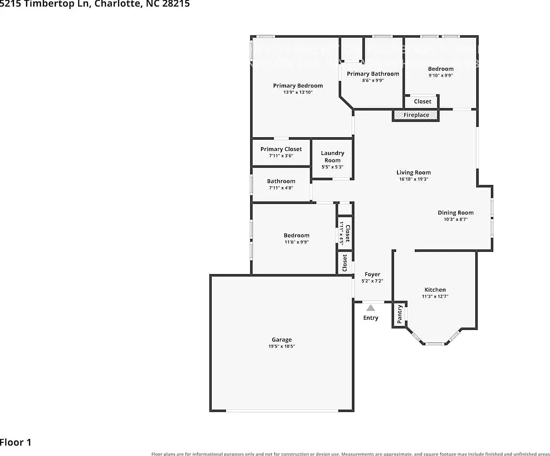 5215 Timbertop Ln Charlotte, NC 28215 — Photo 2