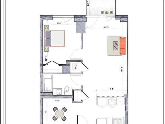 2nd image of 44-41 Purves St #1209A