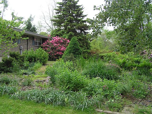 Side Yard w/garden ponds