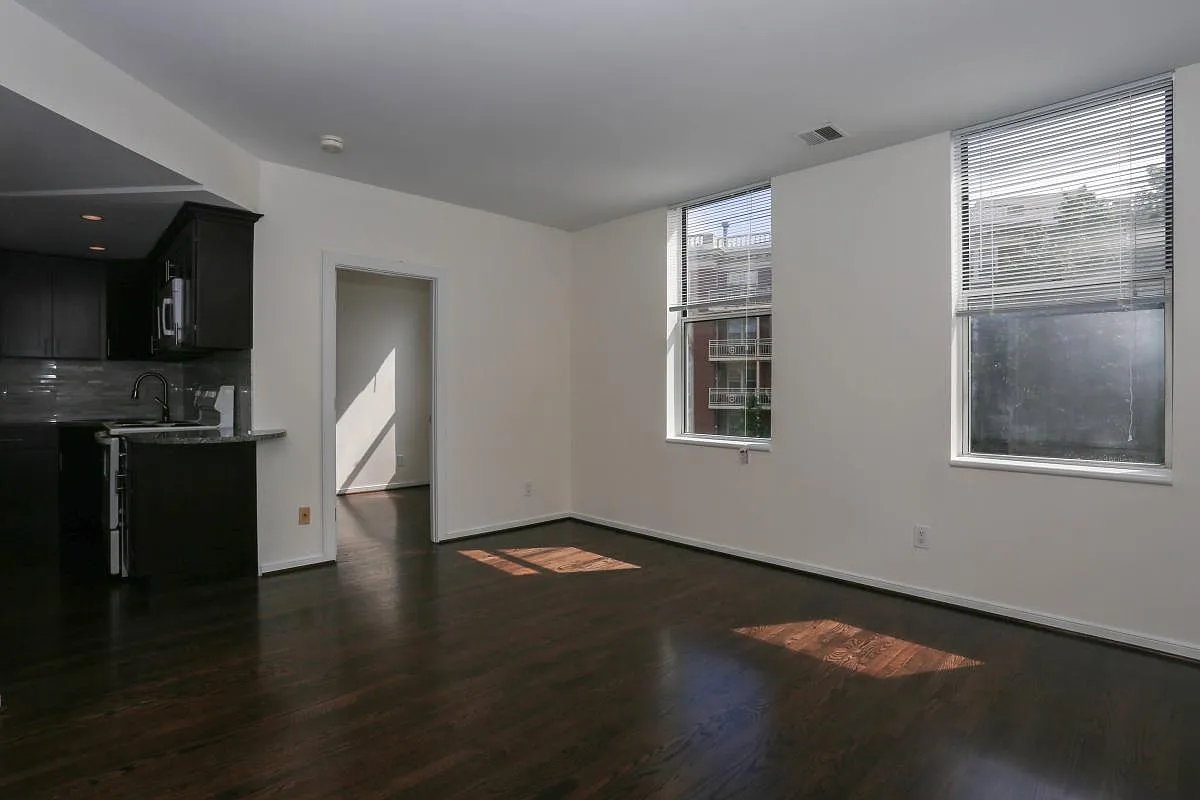 Spacious Open Living Area with Large Windows - 2611 Adams Mill Rd NW