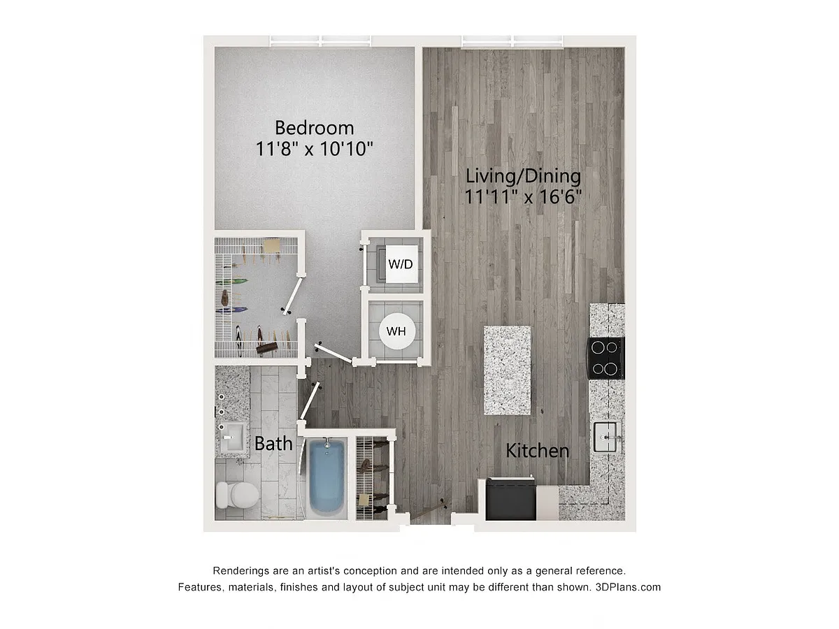 Floor plan A1A