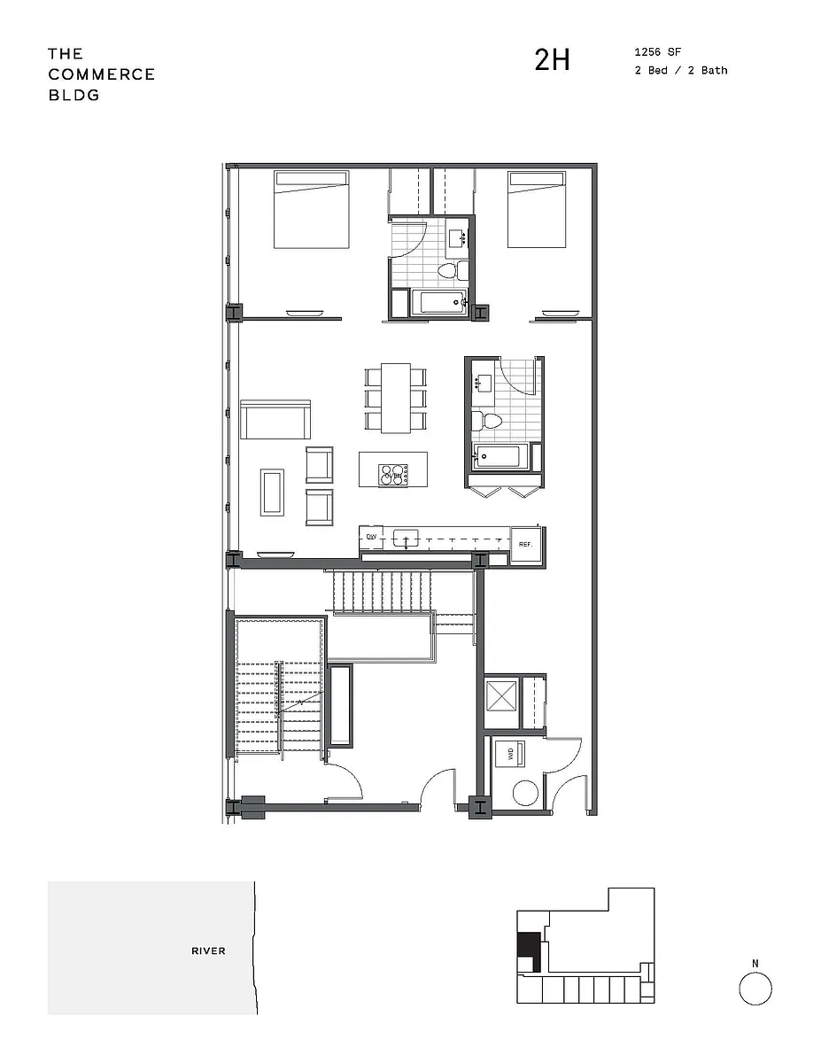 Floor plan 2H