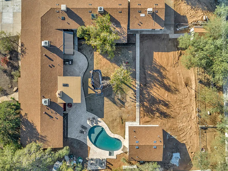 Overhead view.