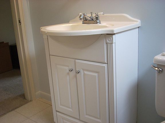 Bathroom vanity.
