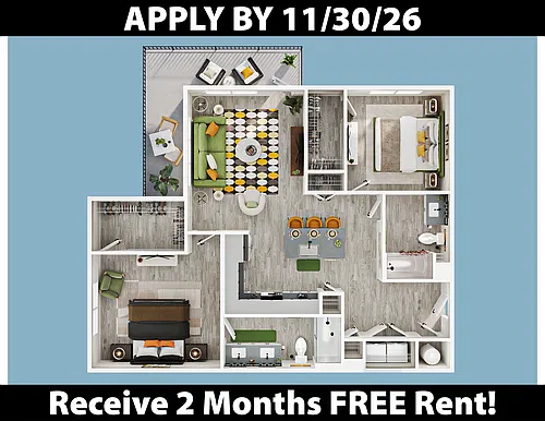 Floor plan Wilson Creek