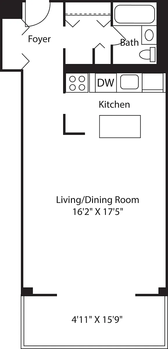 Floor plan B F G K L P 1 Emerson