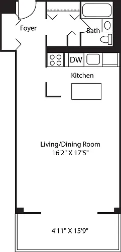 Floor plan B F G K L P 1 Emerson