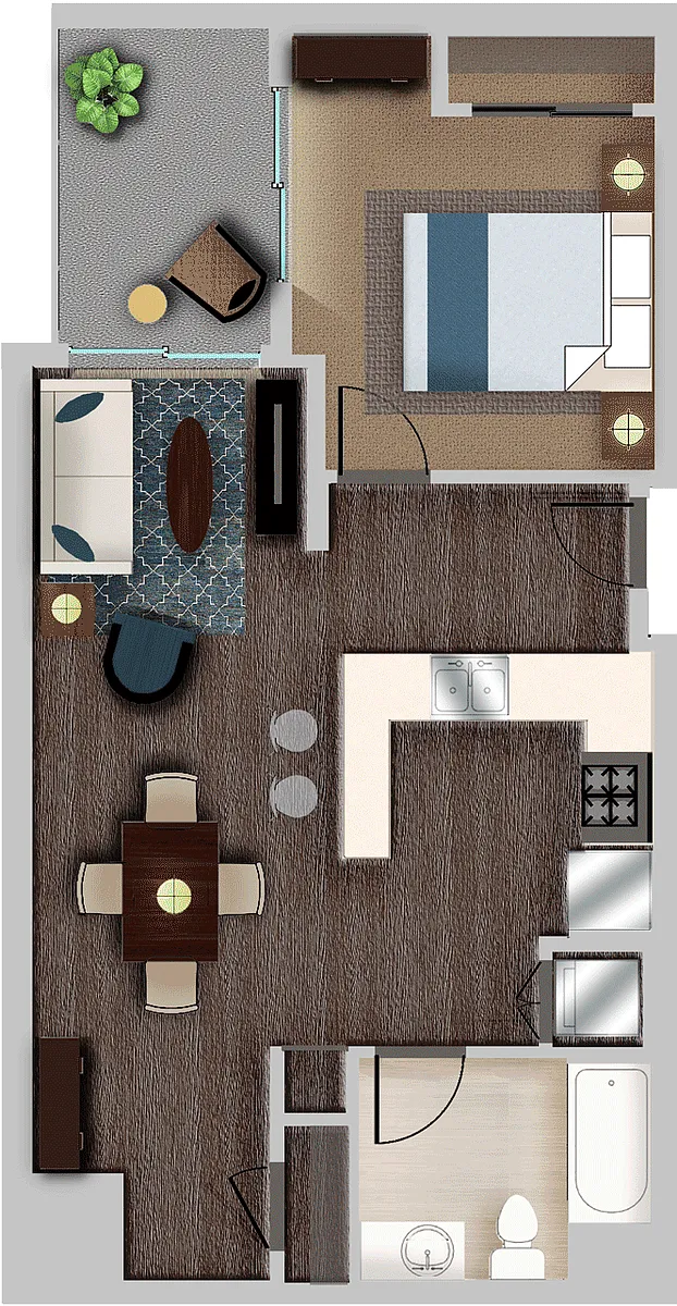 Floor plan B15