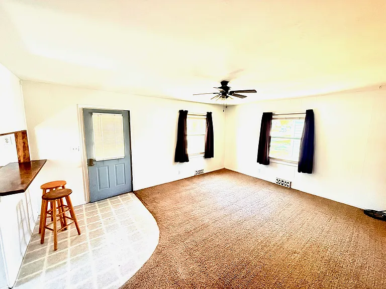 front door leading to living room