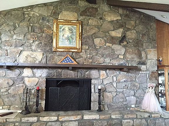 Fireplace in Living Room