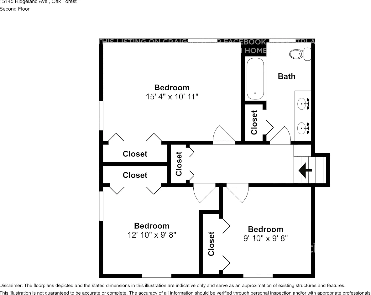 15145 Ridgeland Ave Oak Forest, IL 60452 — Photo 4