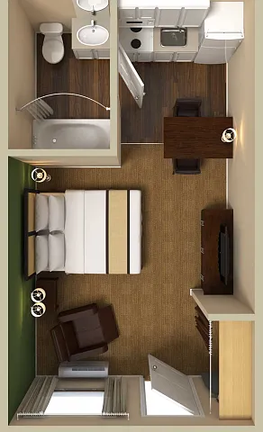 Studio Suite - 1 Queen Bed