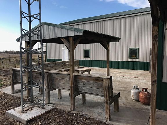 Shelter on patio