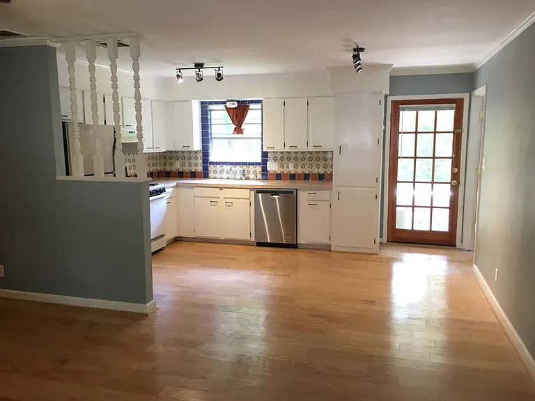 kitchen and back patio door