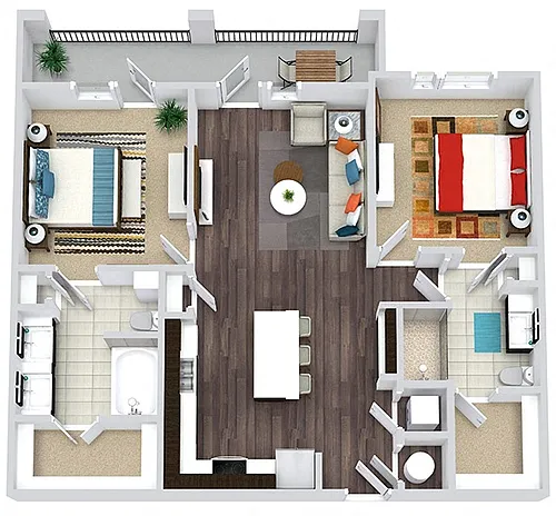 Floor plan Parida
