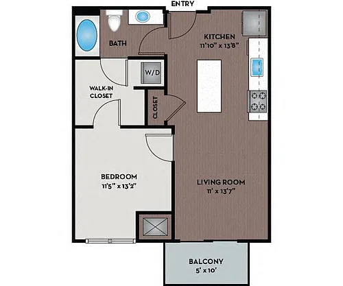 Floor plan Metro II
