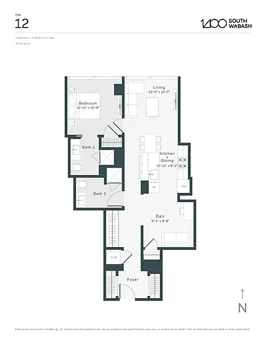 Floor plan D4