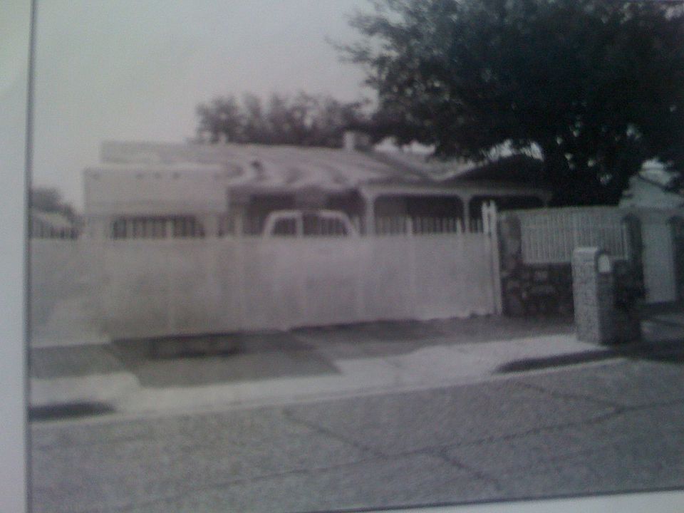 View of drive entrance.
