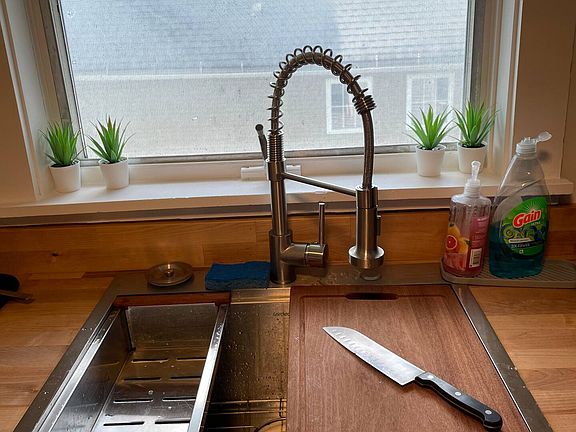 Brand new sink and faucet.