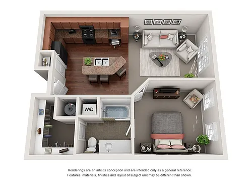 Floor plan A3B - Wellesley