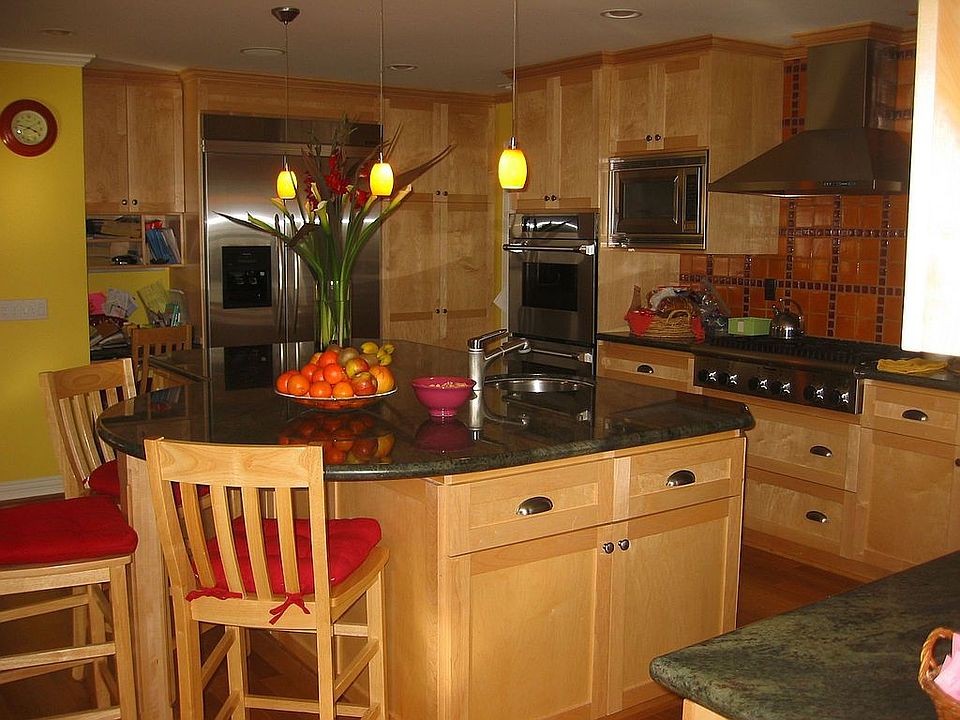kitchen facing north