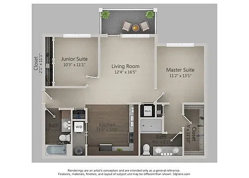 Floor plan E1