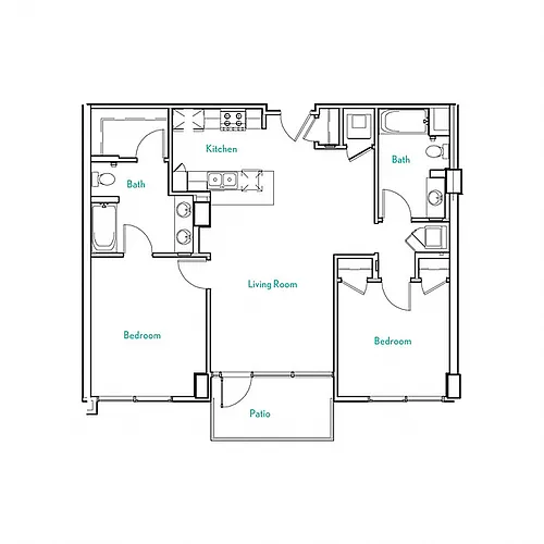 Floor plan Cabrillo