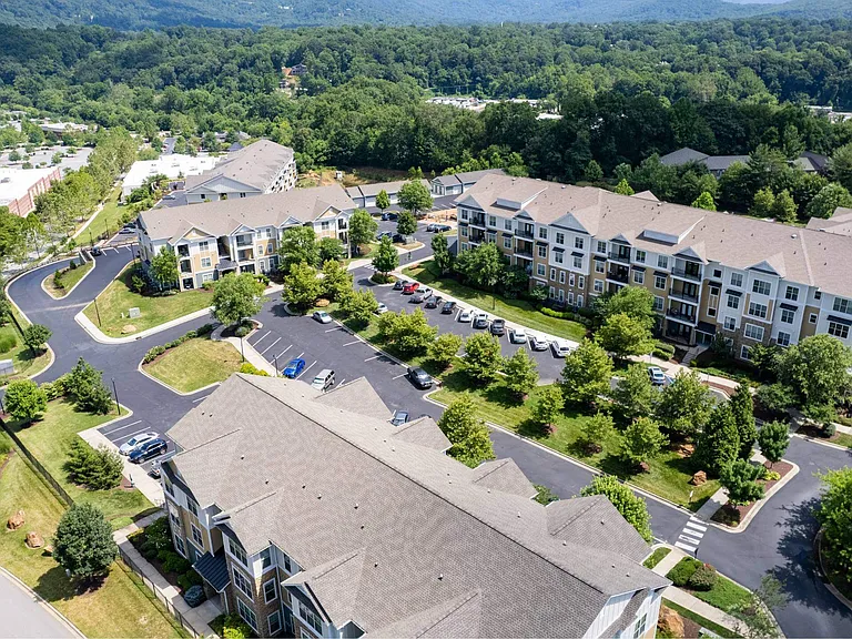 Verde Vista, Asheville, NC, Aerial Building