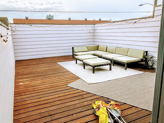 Huge Private Roof Top Deck