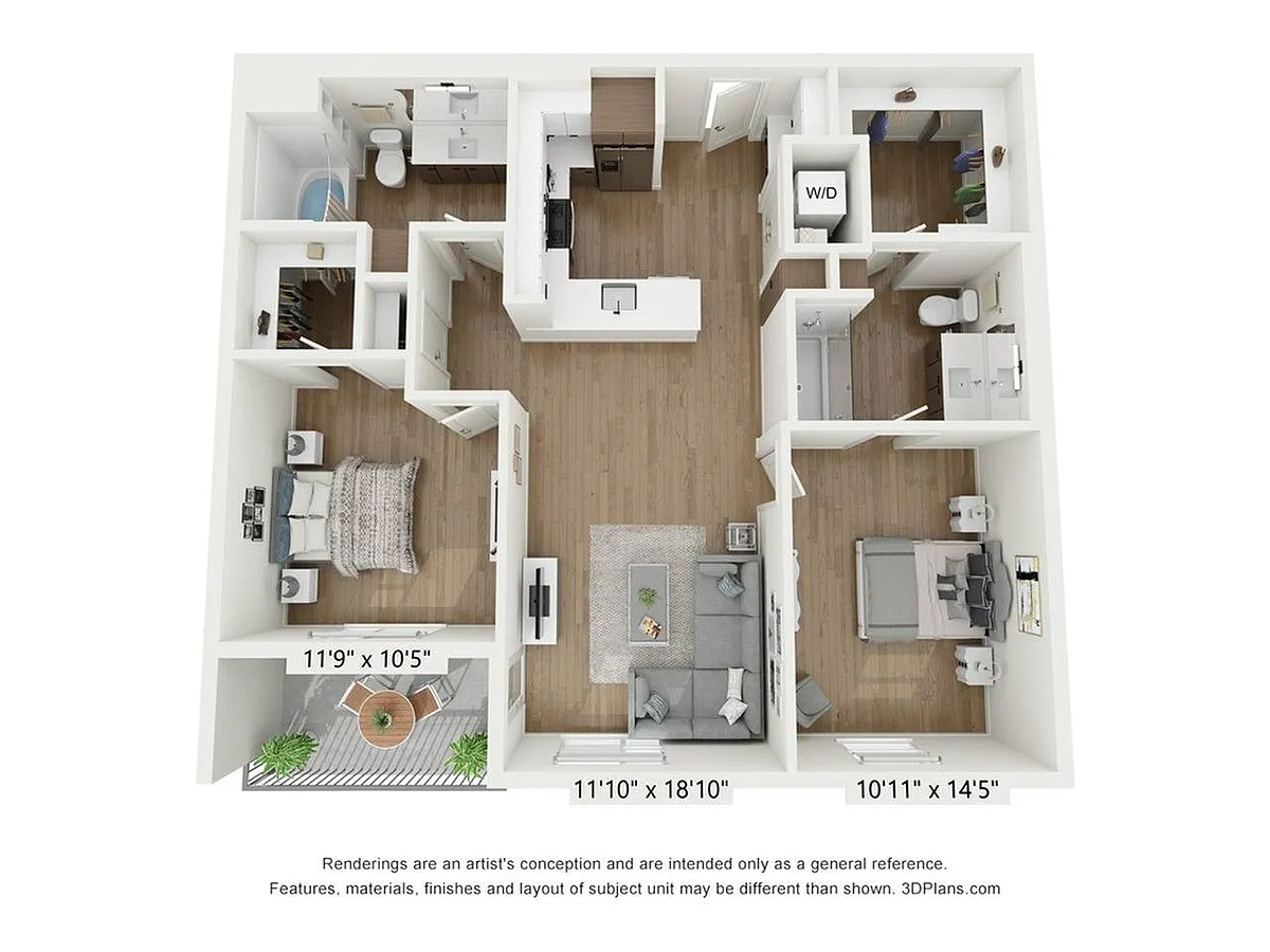 Floor plan B1