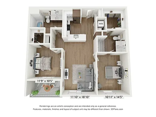 Floor plan B1