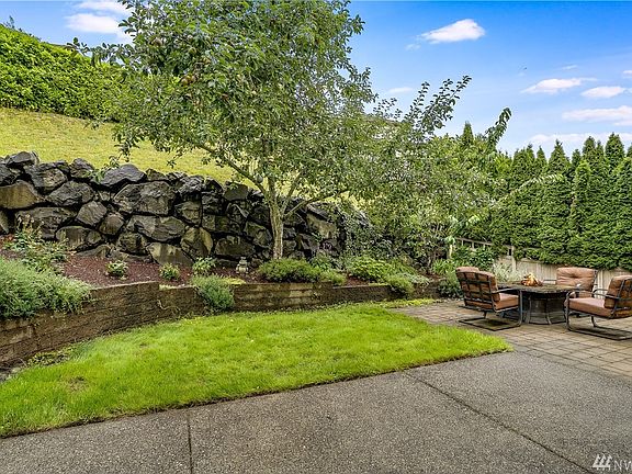 Wonderfully private fully fenced yard with entertainment sized patio.