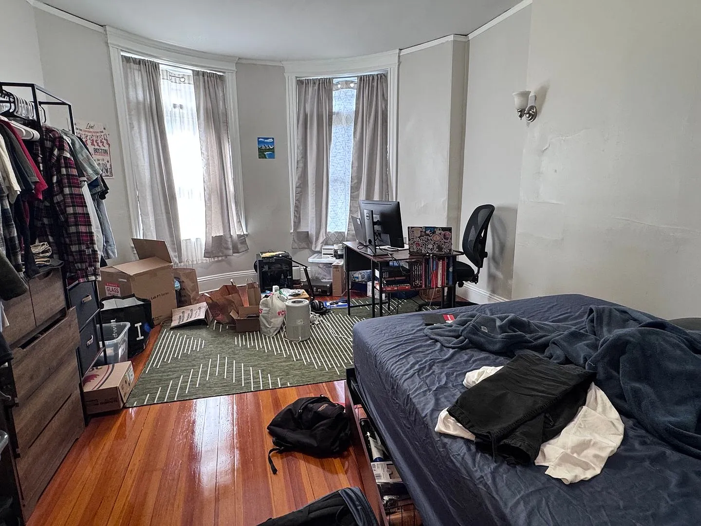 No Fee Gorgeous Top Floor Brookline 4 Bed/2 Bath Plus Office With A/C And A Porch — Photo 4