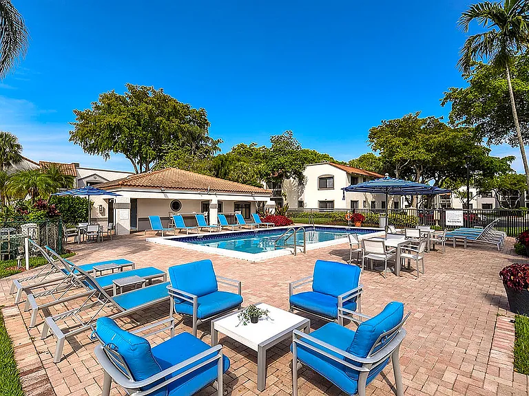 Heated Pool with Poolside Seating