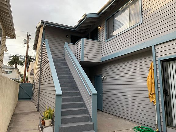 The stairwell leading to Unit C