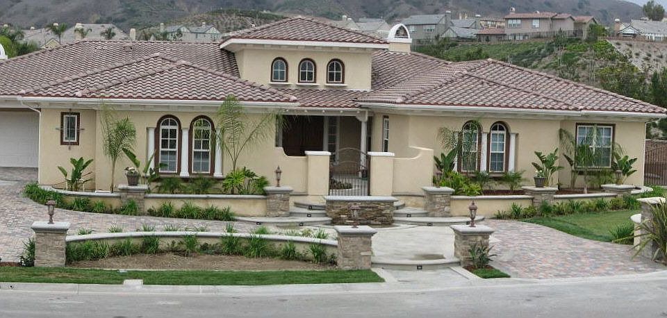 Spanish style single story