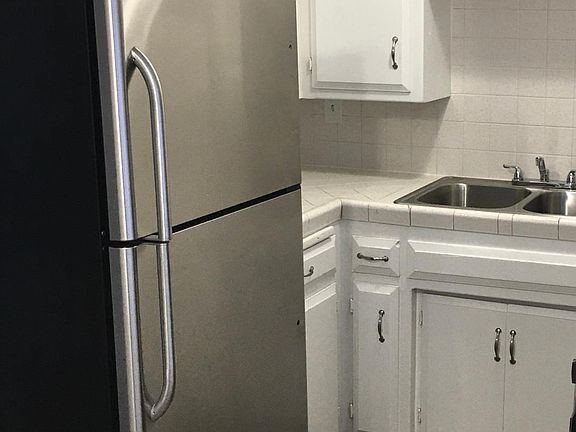 Stainless steel refrigerator, new sink