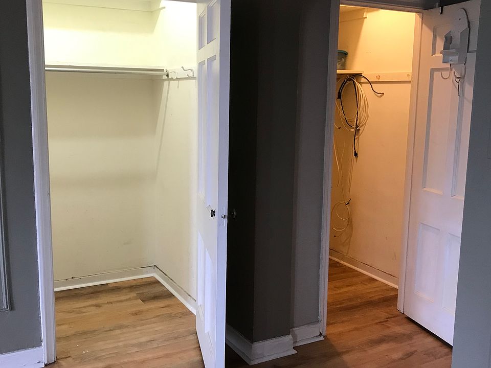 2 walk in closets at entrance and living room. Third located in bedroom