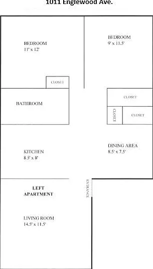 2 bed, 900 sqft, $1,100 — Photo 2