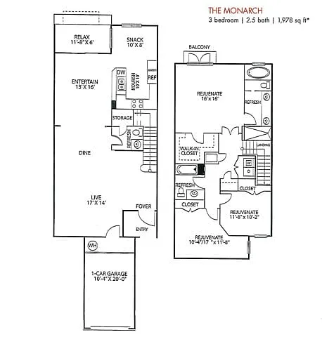 Floor plan Monarch