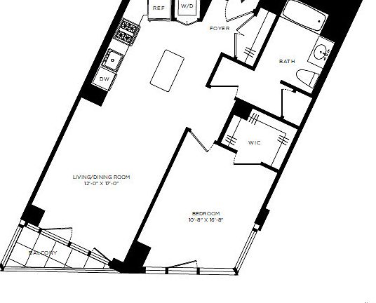 2nd image of 625 W 57th St APT 520