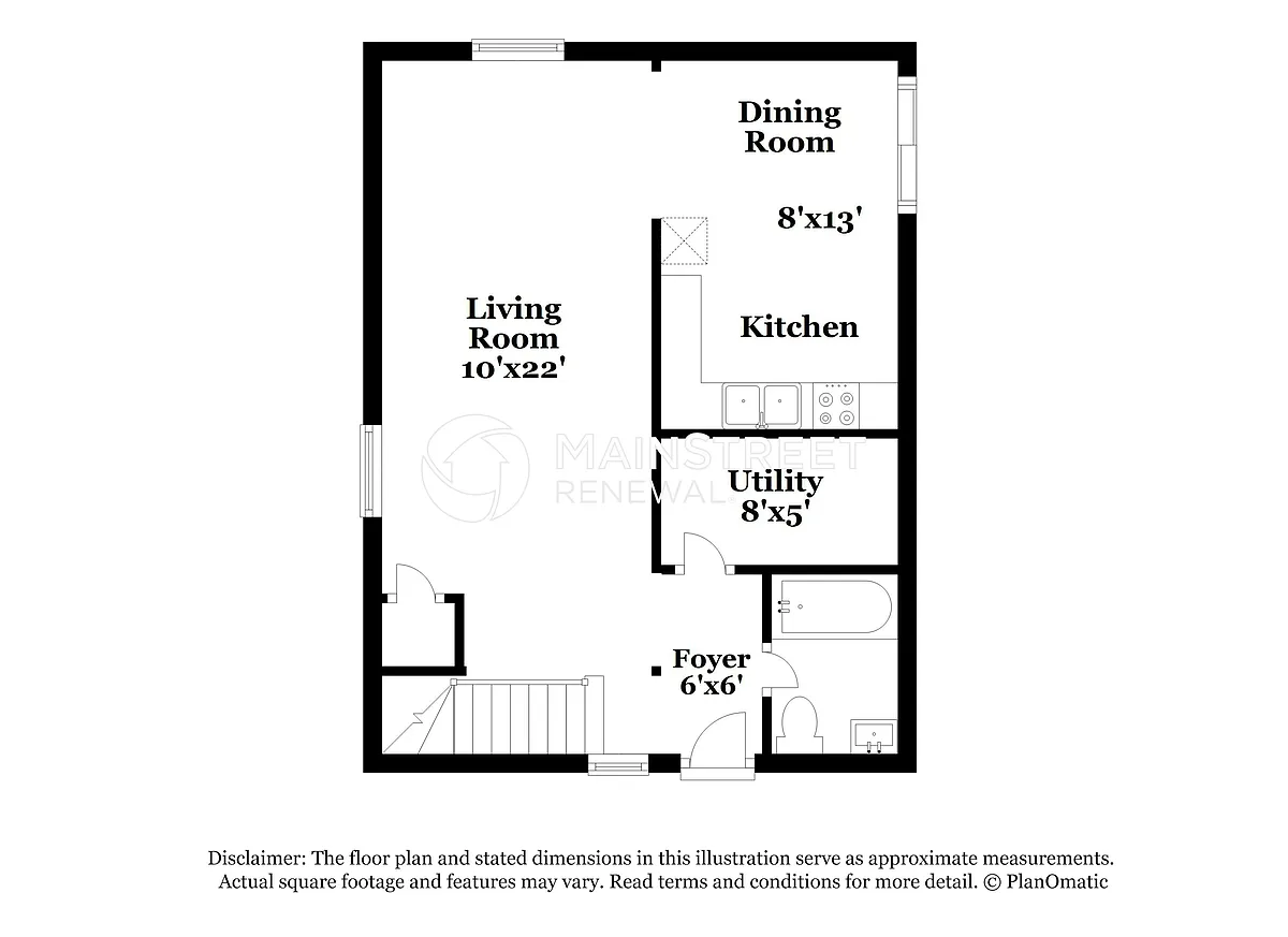 Floor Plan - 2943 S Rybolt Ave