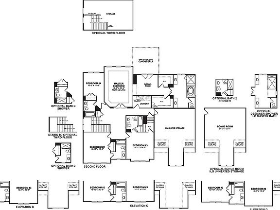 Second Floor Options