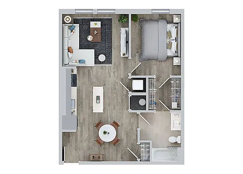Floor plan A6A - I