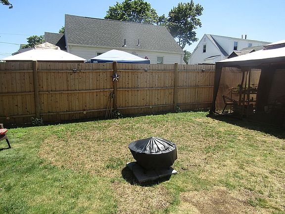 fenced in private Yard 