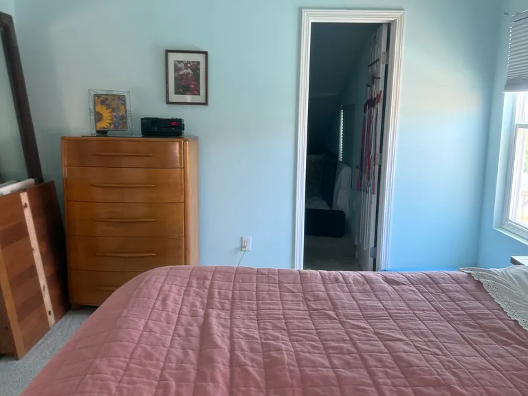 Door to second walk in closet