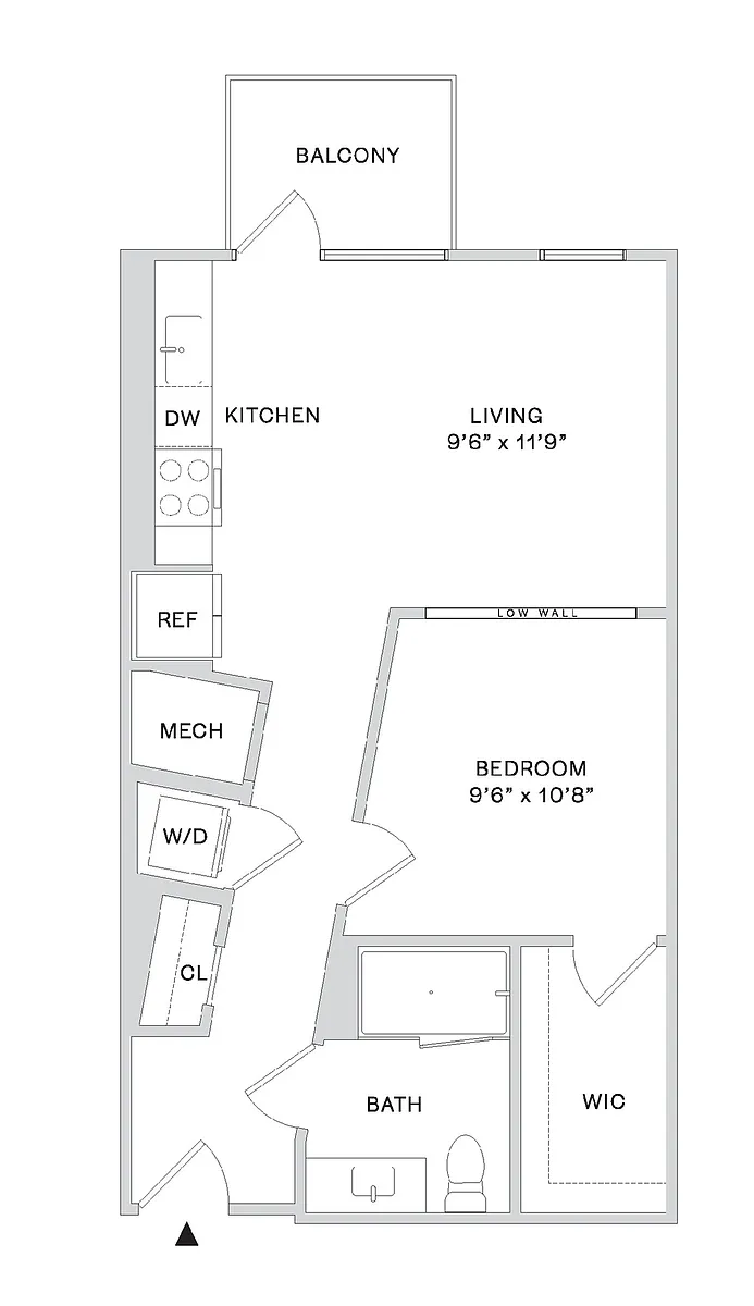 Floor plan A1D