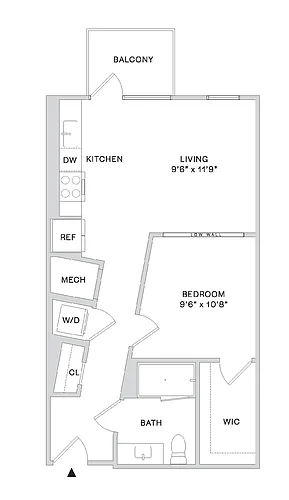 Floor plan A1D