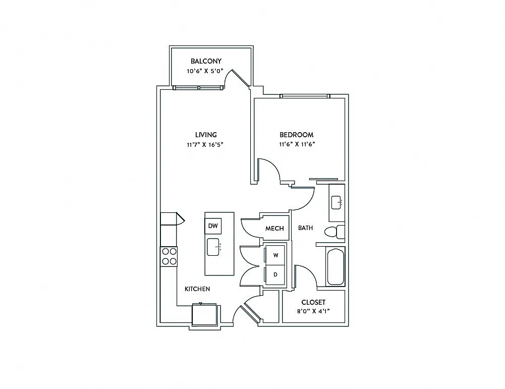 Floor plan A6A